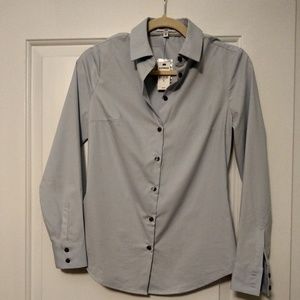 slim fit long sleeve essential shirt